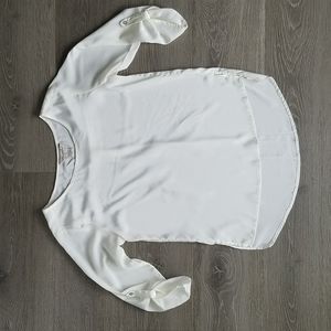 Cream Blouse - S